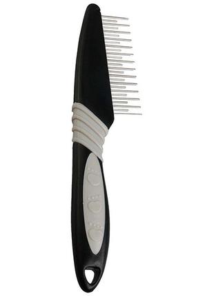 Flamingo groo’me comb short/long фламинго груми расческа с короткими и длинными зубцами для собак