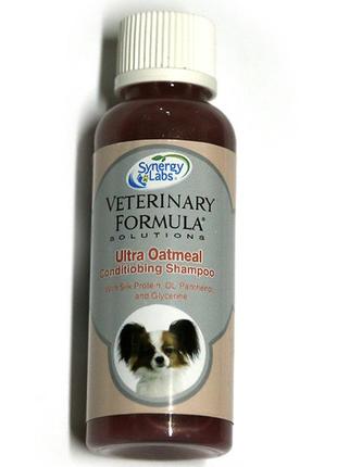 Veterinary formula ultra oatmeal moisturizing shampoo ультразволоження шампунь для собак і котів