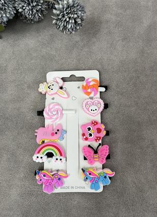 Яркие заколочки для вашей девочки