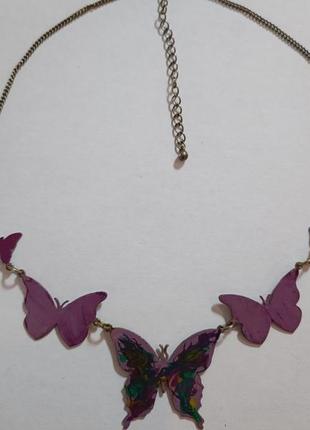 Кольє метелика