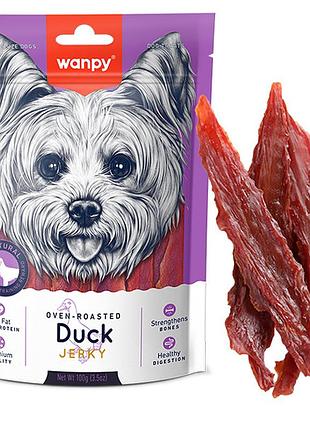 Wanpy duck jerky ванпі філе качки в’ялене ласощі для собак