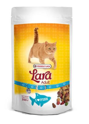 Lara adult with salmon лара лосось сухой премиум корм для котов