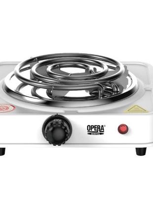 Настольная плита электрическая opera op-5711 1000вт shop shop
