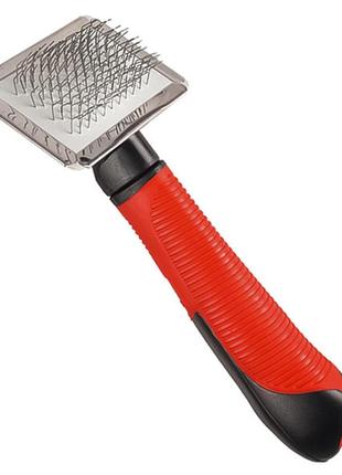 Flamingo soft slicker s фламінго софт слікер м’який пуходерка для собак та котів