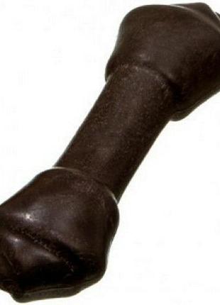 Flamingo good4fun bone chocolate фламинго гуд фо фан кость шоколадная игрушка для собак, tpr-резина