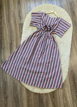 Літнє плаття на завʼязках