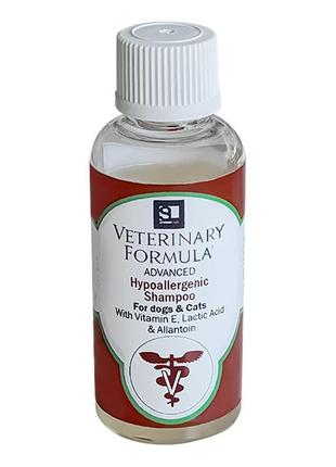 Veterinary formula advanced hypoallergenic shampoo ветеринарна формула гіпоалергенний шампунь для собак і котів