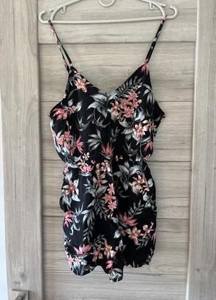 Ромпер, комбінезон,віскоза, h&m, розмір s, xs