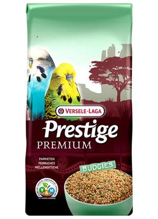 Versele-laga prestige premium вudgies верселе-лага престиж преміум папужка повнораціонний корм для хвилястих папуг