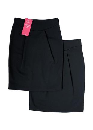 Черная школьная юбка tu для девочки 10 лет, 140 см5 фото