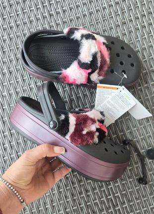 Сабо на платформе crocs  platform  w6 w7 w11