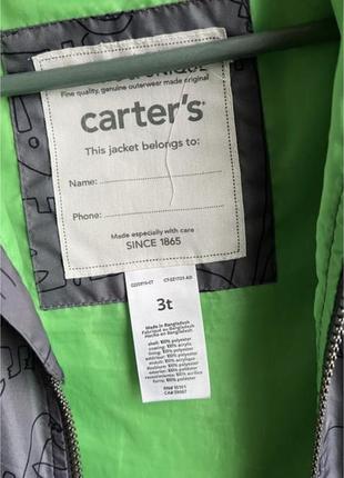 Вітрівка, легка курточка для хлопчика carter’s 2