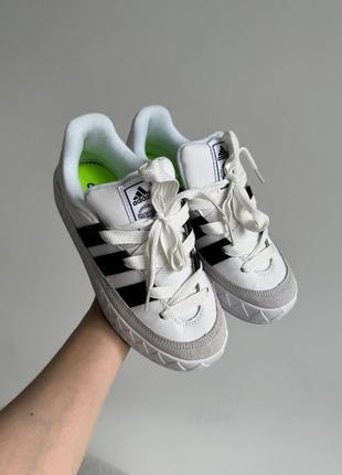 Adidas adimatic white/black/grey4 фото