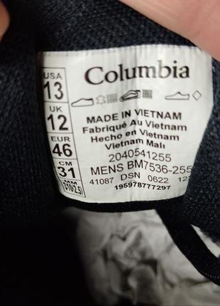 Columbia оригинал 46 ст. 31 см. новые кожаные кроссовки10 фото