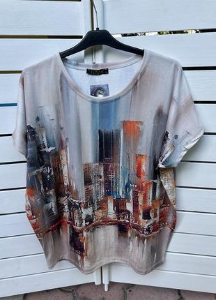 Футболка с принтом