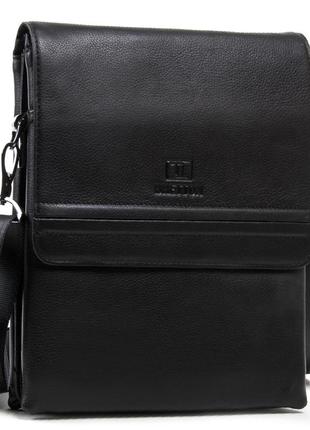 Сумка мужская планшет кожа bretton 5416-3 black