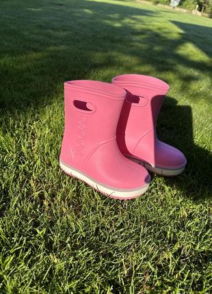 Резиновые сапоги crocs