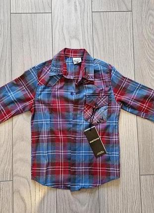 Рубашка для мальчика 5-8 лет