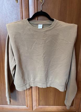 Свитшот кофта худи женское h&м