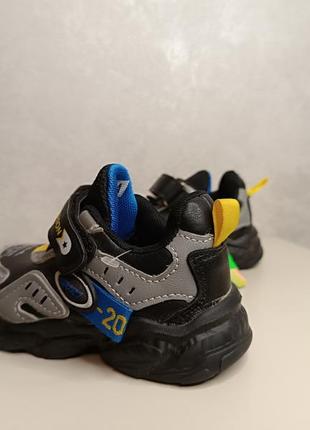 Детские кроссовки на мальчика ребенка 21 23 24 размер новые дёшево6 фото