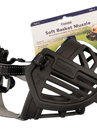 Coastal soft basket muzzle костал софт баскет мазл силиконовый намордник для собак