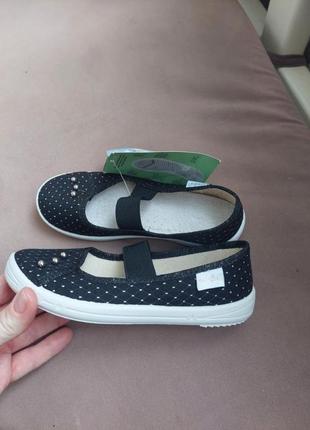 Мокасини капці тапочки балетки waldi в школу, в садочок