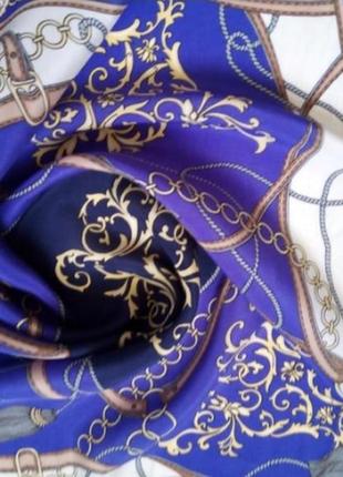 Платок шелк винтаж италия