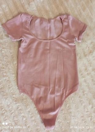 Боди в рубчик