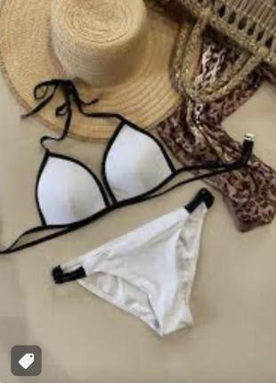 Купальник новий білий з біркою river island