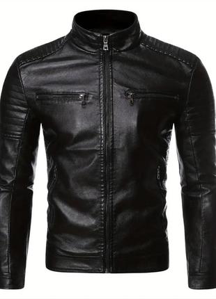 Куртка из искусственной кожи