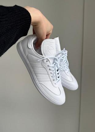 Adidas samba pure white
