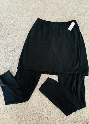 Лосины с юбкой для танцев