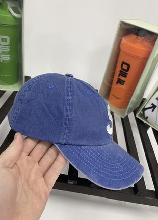 Кепка supreme pigment print s logo 6-panel blue