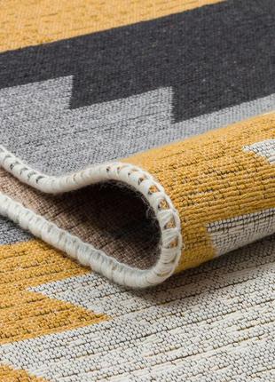 Оригінальний килим з бавовни, двосторонній і без ворсу, розмір 80x300