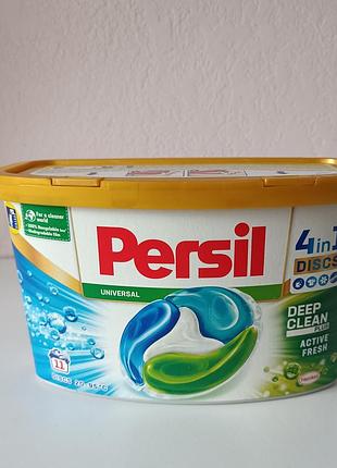Капсулы для прання persil deep clean 4in 1 11 шт