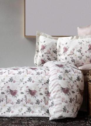 Турция 🇹🇷, евро комплект постельного белья exclusive satin 200 х 220 см juliet