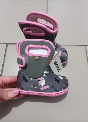 Сапоги осенние для девочки bogs