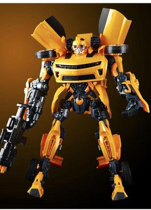 Фігурка бамблбі. робокар трансформер бамблбі. фігурка з фільму трансформери. bumblebee 42 см 7