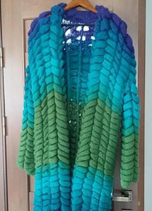 М'який в'язаний кардиган