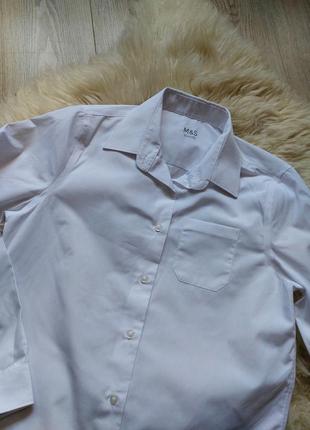 🩵💛❤️ отличная белая рубашка 3