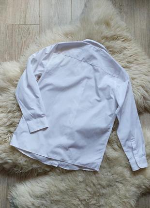 🩵💛❤️ отличная белая рубашка 4