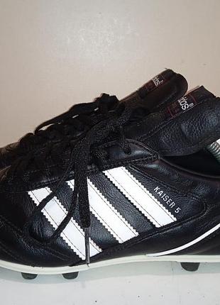 Брендові шкіряні бутси adidas kaiser 5.