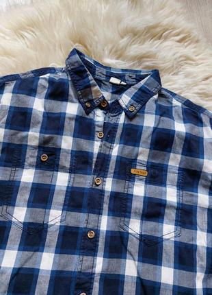 💙🩵💜 стильна і якісна брендовая сорочка шведка теніска firetrap2 фото