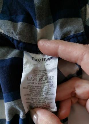 💙🩵💜 стильна і якісна брендовая сорочка шведка теніска firetrap6 фото