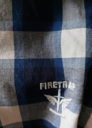 💙🩵💜 стильна і якісна брендовая сорочка шведка теніска firetrap7 фото