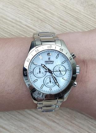 Новинка! женские оригинальные часы с водозащитой 10bar- festina f20397/1
