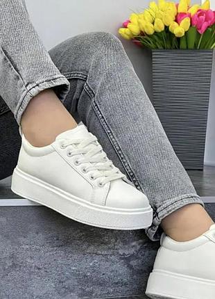 Кеди кросівки натуральна шкіра