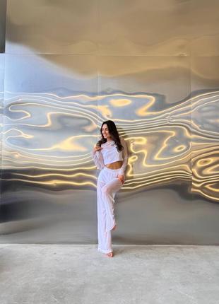 Штани з сіткою та шортиками 😏