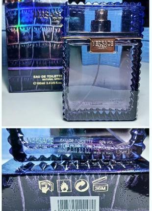 Versace man, versace man eau fraiche. 50,100ml. туалетная вода для мужчин.