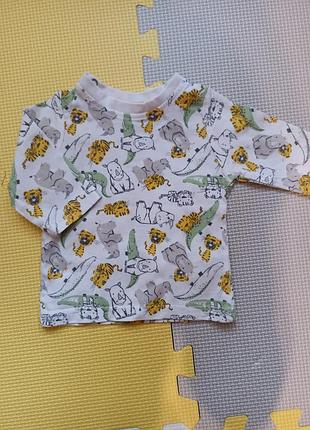 Реглан кофточка р56 на 2-3 месяца